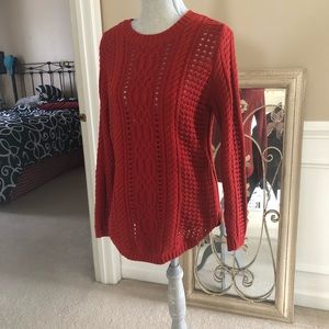 Red Fall/Winter Sweater size Medium